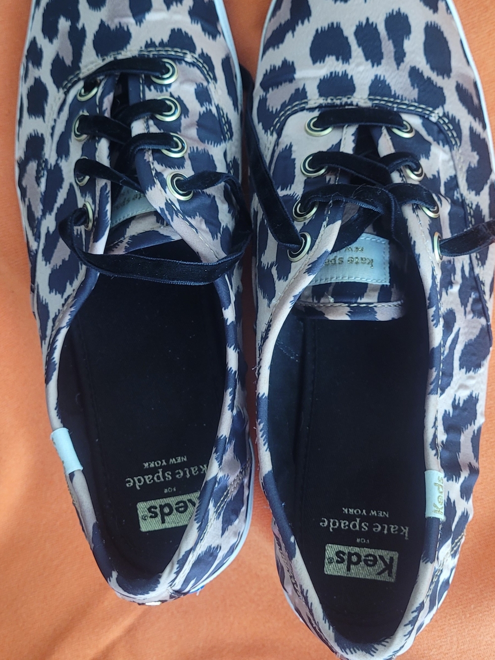 kate spade KEDS Leopard-Print Lace-Up Sneakers